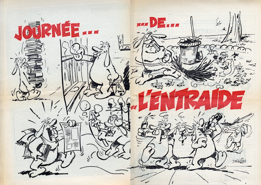 Derib Dessin Pour Lajournee De L Entraide 197 Notrehistoire Ch Derib Dessin Pour Lajournee De L Entraide 197 Notrehistoire Ch
