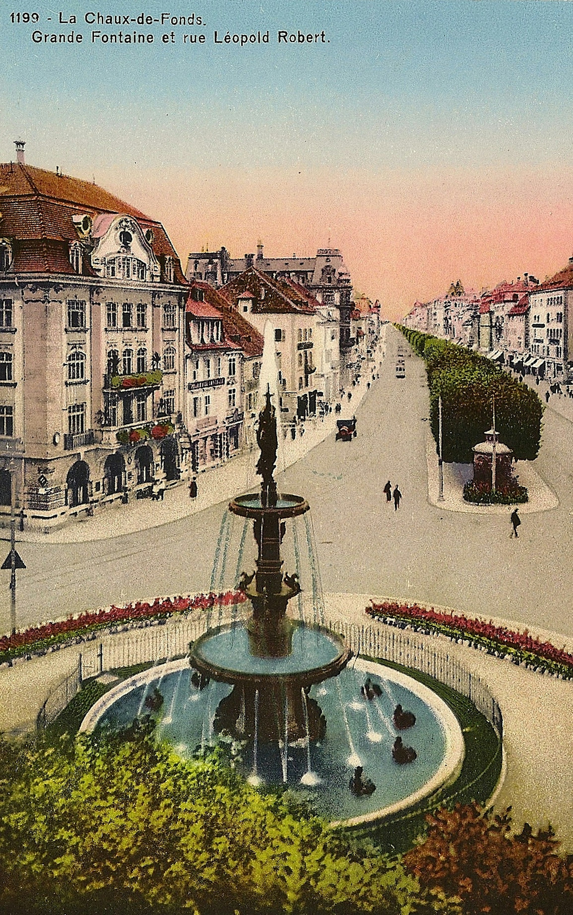 La Chaux De Fonds La Grande Fontaine Notrehistoire Ch